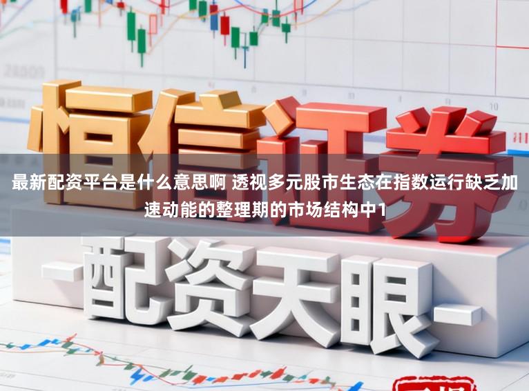 最新配资平台是什么意思啊 透视多元股市生态在指数运行缺乏加速动能的整理期的市场结构中1