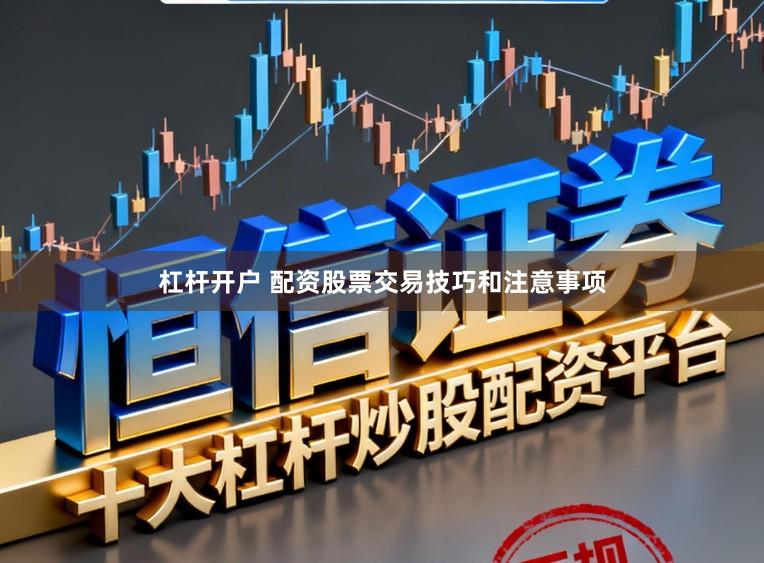 杠杆开户 配资股票交易技巧和注意事项